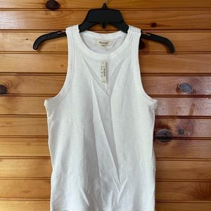 NWT Madewell White Tank Top